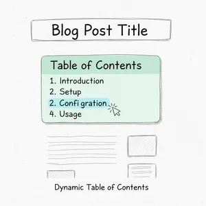 목차 기능 - 1부 : 게시글 상단 목차 구현